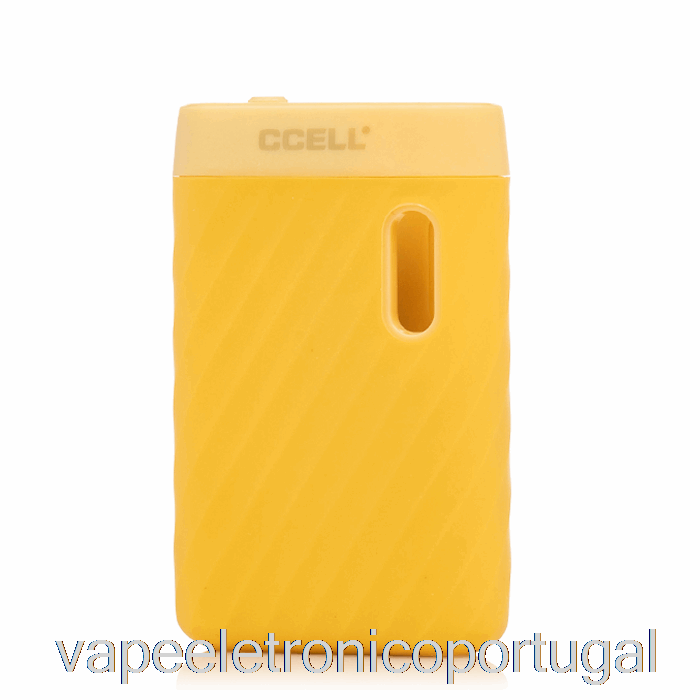 Vape Eletrônico Ccell Sandwave Vv 510 Bateria Tropical Amarelo